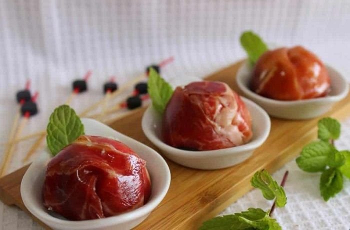¿Cómo hacer bombones de jamón serrano? Receta de aperitivo frío