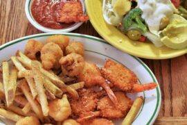 Camarones apanados ecuatorianos crujientes con limón receta casera