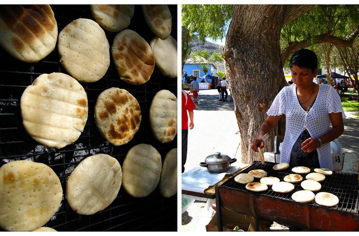 Churrascas chilenas caseras cocidas en sartén receta tradicional