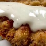 Escalopines de ternera empanados con salsa de queso cabrales receta asturiana