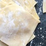 Masa casera para canelones pasta fresca al huevo receta italiana