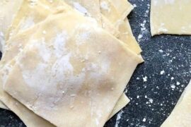 Masa casera para canelones pasta fresca al huevo receta italiana