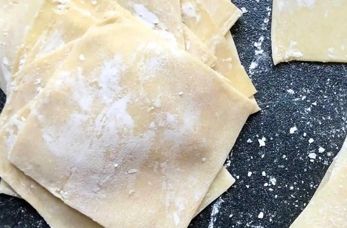 Masa casera para canelones pasta fresca al huevo receta italiana