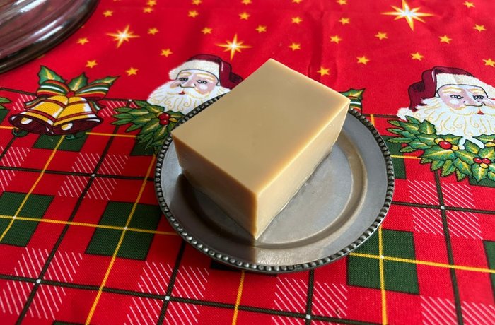 Natilla colombiana navideña con panela y canela receta casera