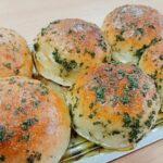 Pampushkas pan de ajo ucraniano tradicional