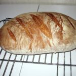 Pan casero paraguayo de horno en hogaza receta casera