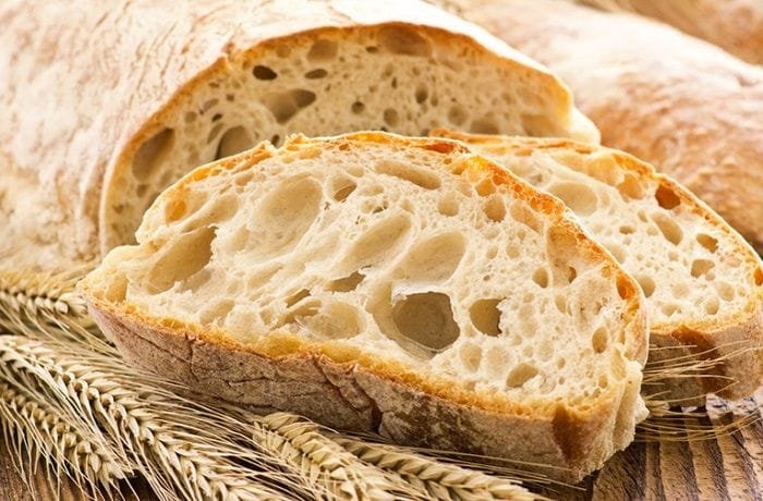 Pan ciabatta o chapata italiano receta casera