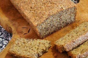 Pan de quinua y chía casero en molde