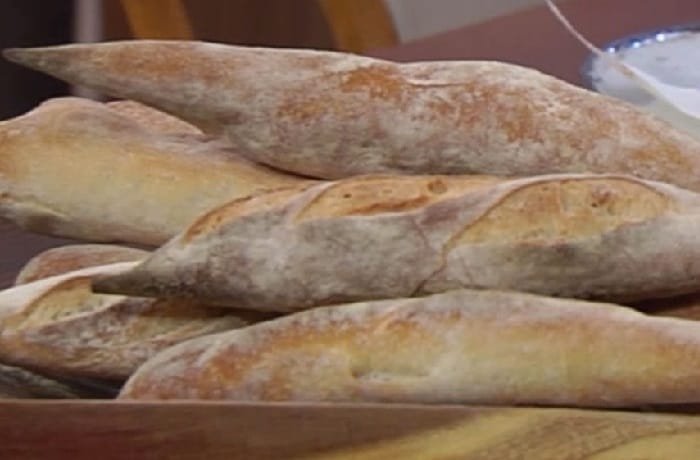 Pan ficelle francés delgado y alargado receta casera