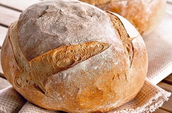 Pan gallego de centeno casero receta tradicional de Galicia