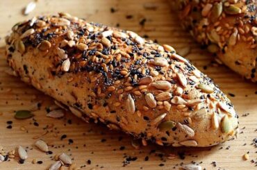 Pan multigrano casero con cereales y semillas