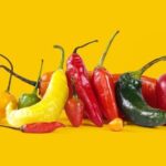 Ajíes peruanos en un mercado de Perú destino gastronómico mundial