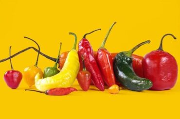 Ajíes peruanos en un mercado de Perú destino gastronómico mundial