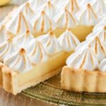 Pie de limón casero con merengue dorado receta casera