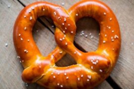 Pretzels alemanes caseros receta tradicional de Baviera