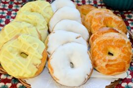 Rosquillas de San Isidro tontas y listas con glaseado de limón receta madrileña