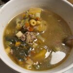 Soyo paraguayo sopa espesa de carne molida con arroz receta casera