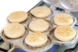 Tigelle o crescentine italianas receta tradicional de Módena